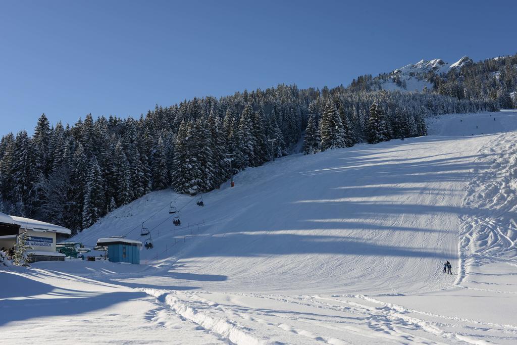 Alpengasthof Zur Post Schattwald Dış mekan fotoğraf