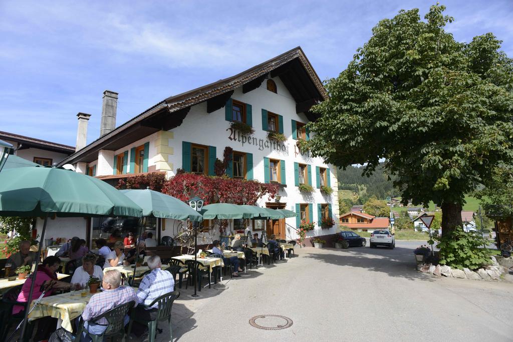 Alpengasthof Zur Post Schattwald Dış mekan fotoğraf